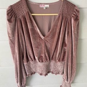 VINTAGE VELVET TOP